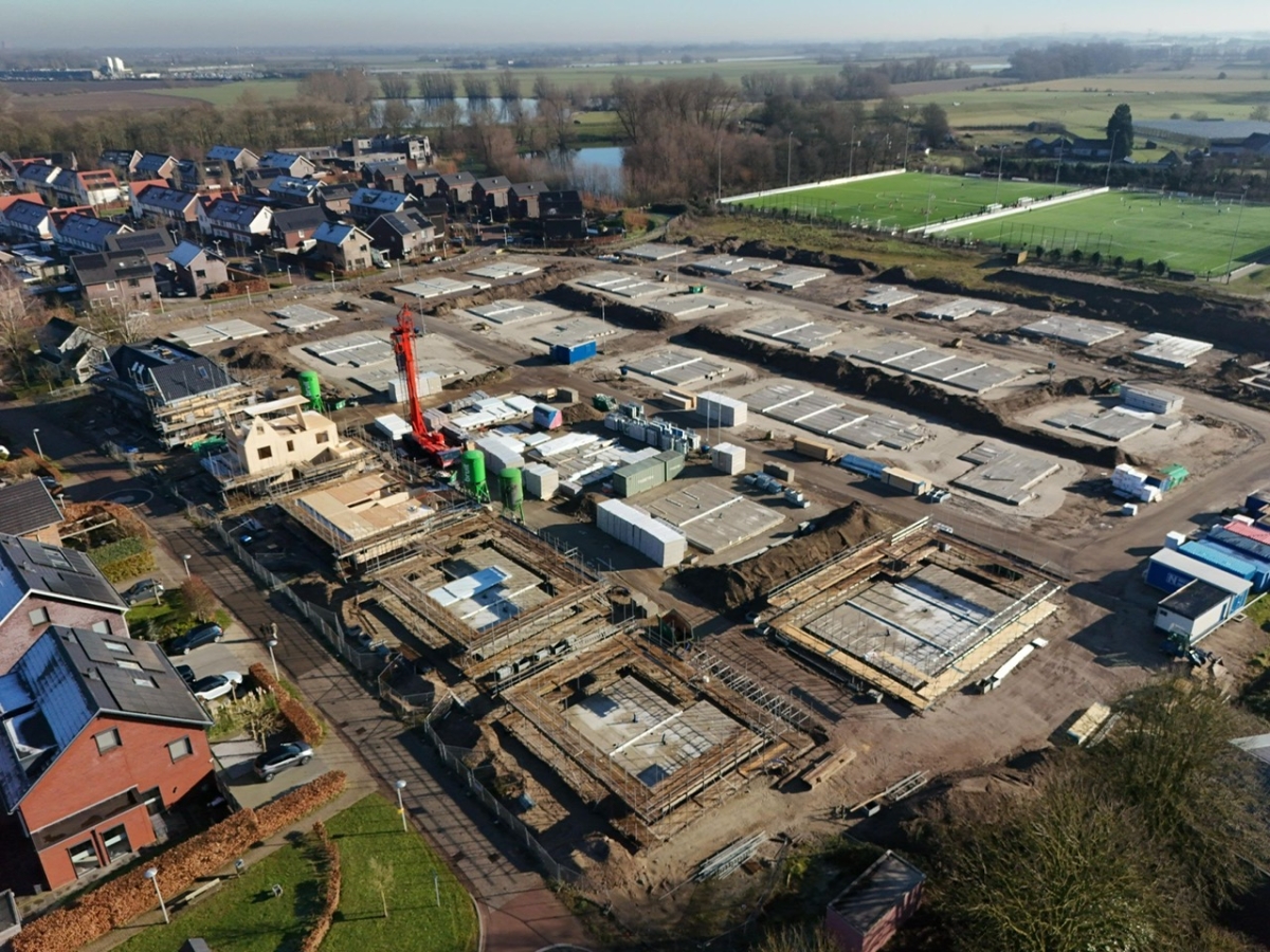 Bouw update 2 Slingerbos: CLT trekt verder de wijk in